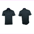 Polo Golf Lightweight Performance Lisle Stripe Polo French Navy MU Sz XL