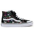 Vans SK8-Hi Reissue 13 Grade School Girls/Child Shoe Size Big Kid 5.5 Athletics VN0A4UI3WKS ((Surf Dinos) Black/True White)