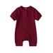 Farrubbyine8 Newborn Baby Boy Girl Knitted Romper Jumpsuit One-Pieces Clothes