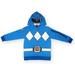 Hasbro Power Rangers Boy's Blue or Red Ranger Hooded Zipper Jacket