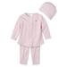 Precious First Made By Carter's Infant Girls 3pc Pants Set Pink(3Mos)