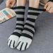 Women Winter Socks Cute Cat Paw Print Thick Warm Fluffy Fleeces for Girls Girlfriend Home Floor Slipper Socks Loungewear