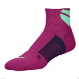 Nike Kid's Kobe 8 Elite Cushioned Low Cut Crew Socks Small (3Y-5Y) Pit Viper Purple