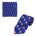 Jacob Alexander Men's Merry Christmas Jolly Ole Santa Men's Regular Neck Tie and Pocket Square Set