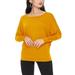 Women's Casual Solid Long Sleeve Jersey Dolman Style Boat Neck Casual Tee Top S-3XL Made in USA