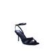 Anne Michelle Sharpen-03 Strappy Sandal Heel in Black
