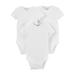 Child of Mine by Carter's White Short Sleeve Bodysuits, 3-Pack