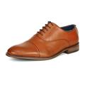 Bruno Marc Mens Classic Business Leather Shoes Lace Up Wingtip Oxford Shoes Louis_2 Brown Size 10