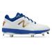 New Balance Low-Cut Fresh Foam Velo1 Metal Softball Cleat Womens Shoes Blue with White