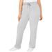 Calvin Klein Womens Velour Casual Wide Leg Pants