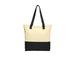 Port Authority Adult Female canvas Tote Nat/Black One Size Fits All