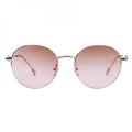 Women's Oval Eyewear Korean Fashion Style Square Popular Glasses Semi Metal Retro Sunglasses New Mirror Alloy Adult WEIXINBUY