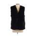 Pre-Owned DKNY Women's Size S Faux Fur Vest