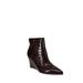 Nine West Carter Wedge Booties Brown