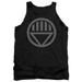 DC Comics Green Lantern Black Lantern Corps Logo Adult Tank Top Shirt