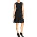 Magaschoni Womens Silk Fit & Flare Wear to Work Dress