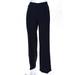 Pre-ownedReiss Womens Wool High Rise Straight Leg Pants Trousers Navy Blue Size 4