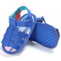 New Summer Unisex Casual Breathable Sandals Soft Antiskid Baby Walking Shoes Blue M Size