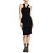 RACHEL Rachel Roy Prynn Back Zip Up Dress Black