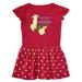 Inktastic Cute Jumping Alpaca Paw Paw's You Say ALPACA my Bags Toddler Short Sleeve Dress Female