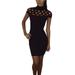 Zuiguangbao Spring Short Pencil Dress Women Criss Cross Hollow Out Dress Long Sleeve Sexy Slim Bodycon Party Vestidos Dresses 2020 New