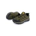 Audeban Mens Safety Trainers Boots Steel Toe Cap Hiking Shoes Work Light Honey 7-13.5 US