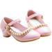 Hawee Dress-up Pumps Pearl-Lined Princess Dress Shoes (Toddler Girls & Little Girls & Big Girls)