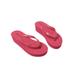 Colisha Ladies Mid Wedge Heel Lightweight Summer Sandals Flip Flops Toe Post US 4.5-9