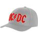 AC/DC Men's Red Logo Baseball Cap Sand