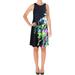 Lauren Ralph Lauren Womens Floral-Print Sleeveless Special Occasion Dress