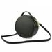 Italian Artisan 519-3025-Black Bice Womens Luxury Leather Shoulder Handbag, Black