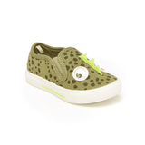 Carter's Toddler Kids' Damon Light Weight Slip on Casual Shoe Sneaker, Olive, Size 6-8 (3-6 Years)