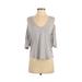 Pre-Owned Ella Moss Women's Size XS 3/4 Sleeve Top