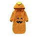 Fashionable Infant Halloween Sleeping Bag, Autumn Winter Baby Girls Boys Cartoon Pumpkin Shape Long Sleeve Thickened Sleeping Sack