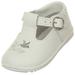 BNY Corner Baby Girls Angel T Strap Mary Jane Toddler Christening Baptism Infant Dress Shoes White 1 Infant TR 22.79