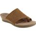 Women's Earth Origins Pearl Wedge Toe Loop Sandal