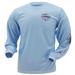 Frogg Toggs Mens Salt Shaker Hooded Performance Shirt (Light Blue, Large)