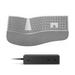 Microsoft Surface Dock 2 Black+Surface Ergonomic Keyboard Gray - 2 x front-facing USB-C - 2 x rear-facing USB-C (Gen 2) - 2 x rear-facing USB-A - Bluetooth - QWERTY Key Layout - Made w/ Alcantara Mate