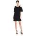 Adrianna Papell Women's Cold Shoulder Dress