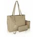 MKF Collection by Mia K. Josephina 3 PC Tote Bag with Wallet and Pouch