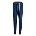 Canis Women' s Mid Rise Skinny Jeans Drawstring Elastic Waist Denim Pants