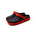 Daeful Men's Clog Summer Beach Sandals Breathable Casual Slippers Hole shoes Indoor Outdoor