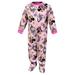 Disney Girls' Disney Minnie Mouse and Penelope Footie Infant Blanket Sleeper Pajamas (24 mo)