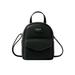 SUNSIOM Women's Mini Backpack Elegant Solid Color Daypack Travel Shoulder Bag