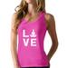 Tstars Womens Yoga Gifts Yoga Shirts Love Yoga Buddha Zen Yoga Tops Yoga Lovers Yoga Tanks Racerback Tank Top