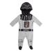 Star Wars Darth Vader Baby Boys Costume Zip-Up Footies with Hood 6-9 Months