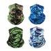Camouflage Summer Face Scarf Cover Sun Protection Thin Breathable Neck Gaiter Cool Bandana for Women Men