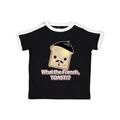 Inktastic Funny Cute Kawaii What the French Toast Design Toddler Short Sleeve T-Shirt Male