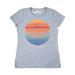 Inktastic Lake Placid Retro Sunset Adult Women's T-Shirt Female