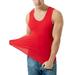 MAWCLOS Quick Dry Compression Shirts for Men Slimming Gym Exercise Training Tank Tops Pajamas Comfy Top Undershirts